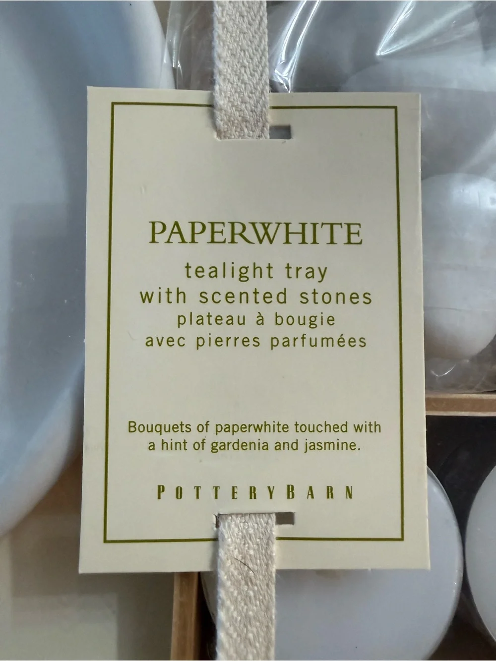Pottery Barn new box
